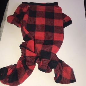 NWOT Buffalo Plaid Pet Pajamas